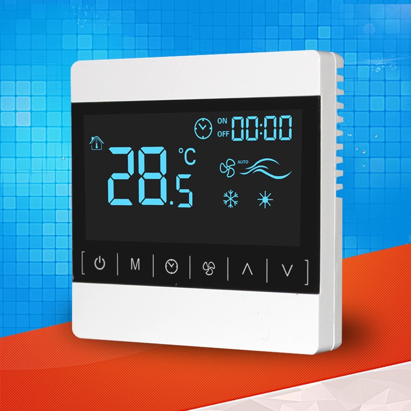 厂家生��的中央空调温控器风机盘管开兛_��能效�? onmousewheel=