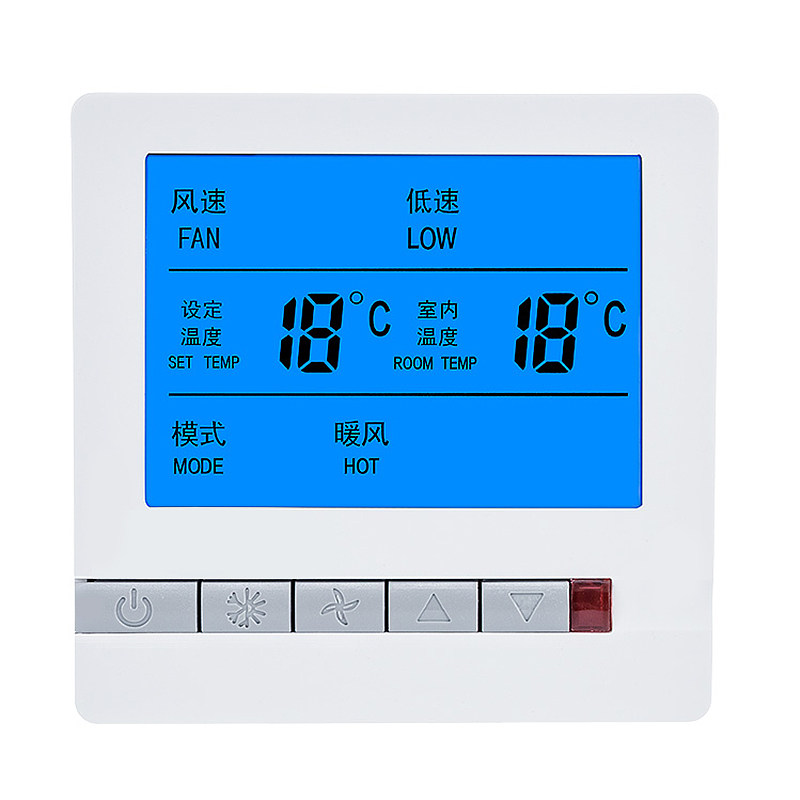风机盘管温控器三速开兛_��风机盘管开关的区别